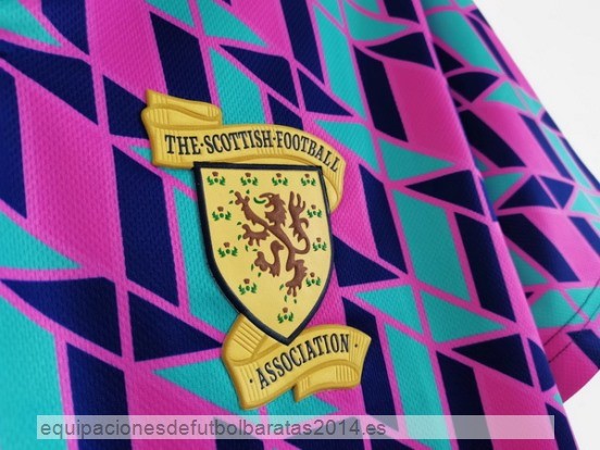 Nuevo 2ª Camiseta Escocia Retro 1988 1989 Purpura Baratas